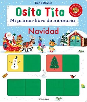 OSITO TITO. MI PRIMER LIBRO DE MEMORIA. NAVIDAD | 9788408287506 | DAVIES, BENJI | Llibreria Ombra | Llibreria online de Rubí, Barcelona | Comprar llibres en català i castellà online