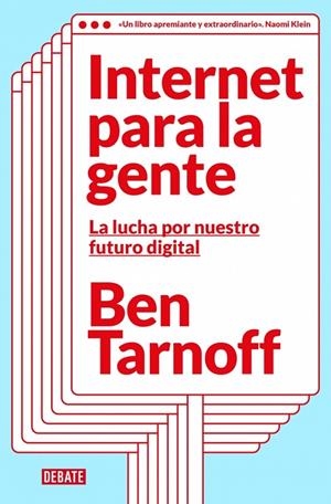 INTERNET PARA LA GENTE | 9788410214255 | TARNOFF, BEN | Llibreria Ombra | Llibreria online de Rubí, Barcelona | Comprar llibres en català i castellà online