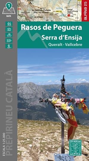 RASOS DE PEGUERA- SERRA D'ENSIJA | 9788470111532 | Llibreria Ombra | Llibreria online de Rubí, Barcelona | Comprar llibres en català i castellà online