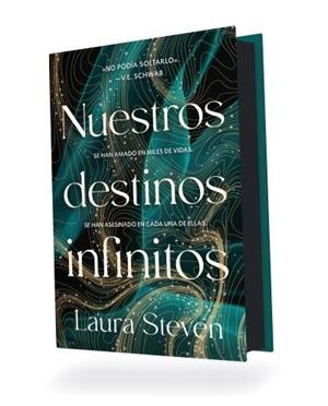 NUESTROS DESTINOS INFINITOS (EDICIÓN LIMITADA CON CANTOS PINTADOS) | 9788410085466 | STEVEN, LAURA | Llibreria Ombra | Llibreria online de Rubí, Barcelona | Comprar llibres en català i castellà online