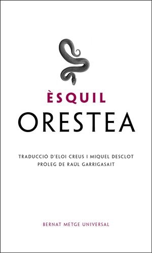 ORESTEA | 9788498594515 | ÈSQUIL | Llibreria Ombra | Llibreria online de Rubí, Barcelona | Comprar llibres en català i castellà online