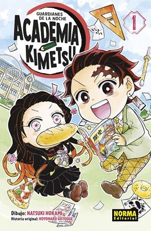GUARDIANES DE LA NOCHE. ACADEMIA KIMETSU 01 | 9788467969160 | GOTOUGE, KOYOHARU | Llibreria Ombra | Llibreria online de Rubí, Barcelona | Comprar llibres en català i castellà online