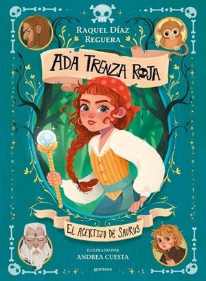 ADA TRENZA ROJA 2 - EL ACERTIJO DE SAURUS | 9788419975546 | DÍAZ REGUERA, RAQUEL | Llibreria Ombra | Llibreria online de Rubí, Barcelona | Comprar llibres en català i castellà online