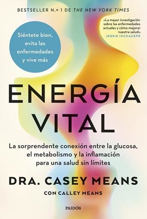 ENERGÍA VITAL | 9788449343537 | MEANS, CASEY/MEANS, CALLEY | Llibreria Ombra | Llibreria online de Rubí, Barcelona | Comprar llibres en català i castellà online