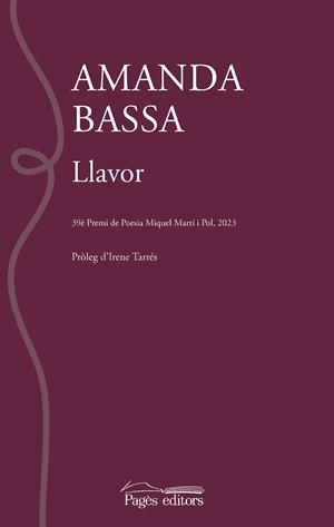 LLAVOR | 9788413035697 | BASSA GONZÁLEZ, AMANDA | Llibreria Ombra | Llibreria online de Rubí, Barcelona | Comprar llibres en català i castellà online