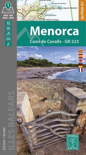 MENORCA - CAMÍ DE CAVALLS GR 223 | 9788470111648 | Llibreria Ombra | Llibreria online de Rubí, Barcelona | Comprar llibres en català i castellà online