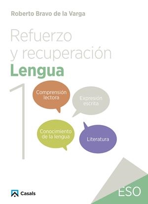 REFUERZO Y RECUPERACIÓN. LENGUA 1 | 9788421882931 | BRAVO DE LA VARGA, ROBERTO | Llibreria Ombra | Llibreria online de Rubí, Barcelona | Comprar llibres en català i castellà online
