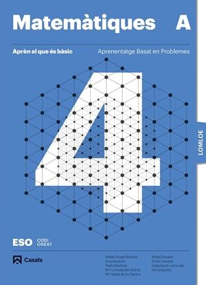 APRÈN EL QUE ÉS BÀSIC. MATEMÀTIQUES 4 A ESO.  LOMLOE | 9788421882085 | VARIOS AUTORES | Llibreria Ombra | Llibreria online de Rubí, Barcelona | Comprar llibres en català i castellà online