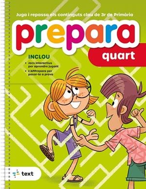 PREPARA 4T | 9788441235700 | EQUIP PEDAGÒGIC I EDITORIAL DE TEXT | Llibreria Ombra | Llibreria online de Rubí, Barcelona | Comprar llibres en català i castellà online
