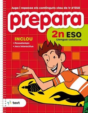 PREPARA 2N ESO LLENGUA CATALANA | 9788441235755 | ARMENGOL PONCE, MERITXELL; MOLAS, CARLA | Llibreria Ombra | Llibreria online de Rubí, Barcelona | Comprar llibres en català i castellà online