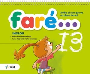 FARÉ I3 | 9788441235632 | FARRÉ PARÍS, ÀNGELS | Llibreria Ombra | Llibreria online de Rubí, Barcelona | Comprar llibres en català i castellà online