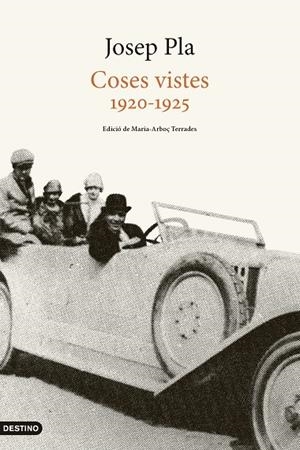 COSES VISTES | 9788419734259 | PLA, JOSEP | Llibreria Ombra | Llibreria online de Rubí, Barcelona | Comprar llibres en català i castellà online