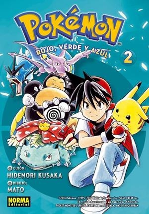 POKEMON 02. ROJO, VERDE Y AZUL 02 (NUEVO PVP) | 9788467964981 | KUSAKA, HIDENORI/MATO | Llibreria Ombra | Llibreria online de Rubí, Barcelona | Comprar llibres en català i castellà online
