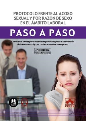 PROTOCOLO FRENTE AL ACOSO SEXUAL Y POR RAZÓN DE SEXO EN EL ÁMBITO LABORAL. PASO | 9788411946087 | IBERLEY, DEPARTAMENTO DE DOCUMENTACIÓN | Llibreria Ombra | Llibreria online de Rubí, Barcelona | Comprar llibres en català i castellà online