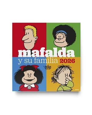 MAFALDA 2026, CALENDARIO DE PARED FAMILIA | 9786316693280 | QUINO | Llibreria Ombra | Llibreria online de Rubí, Barcelona | Comprar llibres en català i castellà online
