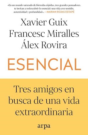 ESENCIAL | 9791387833053 | GUIX, XAVIER/MIRALLES, FRANCESC/ROVIRA, ÁLEX | Llibreria Ombra | Llibreria online de Rubí, Barcelona | Comprar llibres en català i castellà online