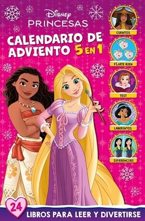 PRINCESAS. CALENDARIO DE ADVIENTO 5 EN 1 | 9788410029712 | DISNEY | Llibreria Ombra | Llibreria online de Rubí, Barcelona | Comprar llibres en català i castellà online