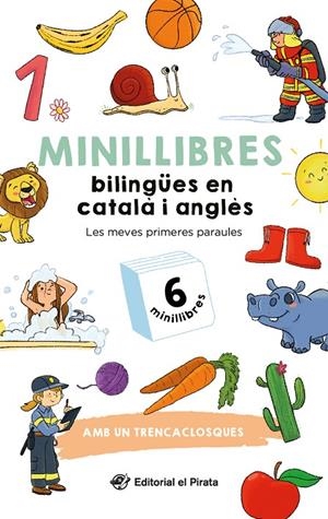 MINILLIBRES BILINGÜES EN CATALÀ I ANGLÈS - LES MEVES PRIMERES PARAULES | 9788419912459 | DEL PIRATA, EDICIONS | Llibreria Ombra | Llibreria online de Rubí, Barcelona | Comprar llibres en català i castellà online