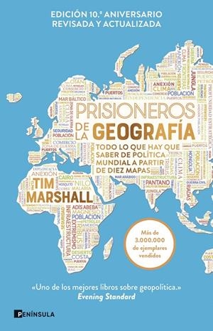 PRISIONEROS DE LA GEOGRAFÍA (NUEVA EDICIÓN REVISADA Y AMPLIADA) | 9788411004329 | MARSHALL, TIM | Llibreria Ombra | Llibreria online de Rubí, Barcelona | Comprar llibres en català i castellà online