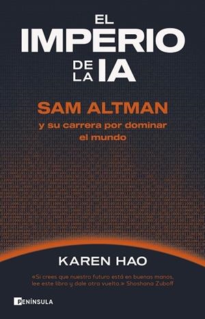EL IMPERIO DE LA IA | 9788411004282 | HAO, KAREN | Llibreria Ombra | Llibreria online de Rubí, Barcelona | Comprar llibres en català i castellà online