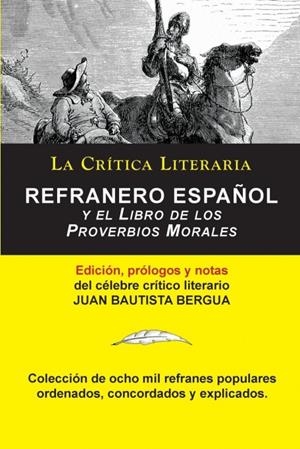REFRANERO ESPAÑOL, JUAN BAUTISTA BERGUA; COLECCIÓN LA CRÍTICA LITERARIA POR EL C | 9788470839696 | BERGUA, JUAN BAUTISTA | Llibreria Ombra | Llibreria online de Rubí, Barcelona | Comprar llibres en català i castellà online