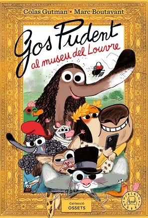 GOS PUDENT AL MUSEU DEL LOUVRE | 9791387748470 | GUTMAN, COLAS | Llibreria Ombra | Llibreria online de Rubí, Barcelona | Comprar llibres en català i castellà online