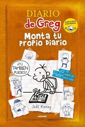 DIARIO DE GREG - MONTA TU PROPIO DIARIO | 9788427255463 | KINNEY, JEFF | Llibreria Ombra | Llibreria online de Rubí, Barcelona | Comprar llibres en català i castellà online