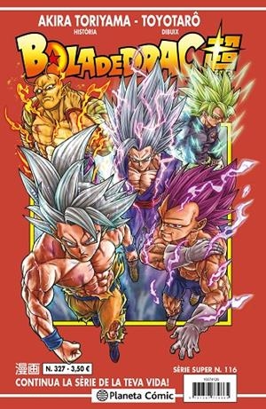 BOLA DE DRAC SERIE VERMELLA Nº 327 | 9791387921583 | TORIYAMA, AKIRA | Llibreria Ombra | Llibreria online de Rubí, Barcelona | Comprar llibres en català i castellà online