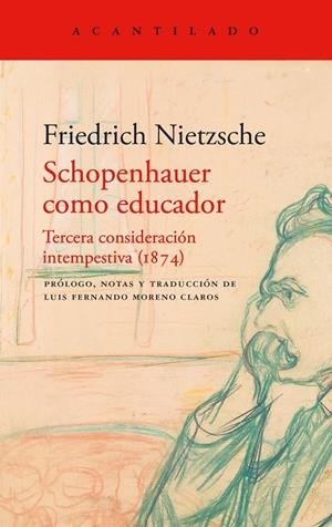 SCHOPENHAUER COMO EDUCADOR | 9791387964238 | NIETZSCHE, FRIEDRICH | Llibreria Ombra | Llibreria online de Rubí, Barcelona | Comprar llibres en català i castellà online