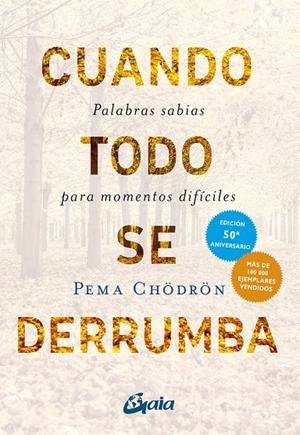 CUANDO TODO SE DERRUMBA | 9788411082341 | CHÖDRÖN, PEMA | Llibreria Ombra | Llibreria online de Rubí, Barcelona | Comprar llibres en català i castellà online