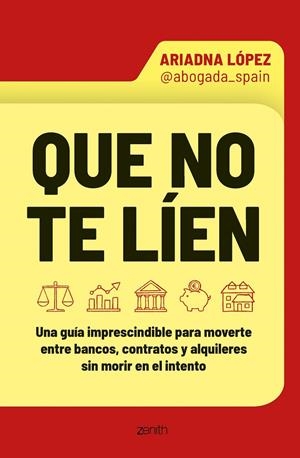 QUE NO TE LÍEN | 9788408319528 | ARI LÓPEZ @ABOGADA_SPAIN | Llibreria Ombra | Llibreria online de Rubí, Barcelona | Comprar llibres en català i castellà online