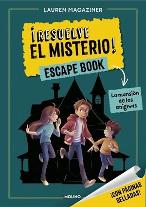 ¡RESUELVE EL MISTERIO! ESCAPE BOOK 1 - LA MANSIÓN DE LOS ENIGMAS | 9788427256279 | MAGAZINER, LAUREN | Llibreria Ombra | Llibreria online de Rubí, Barcelona | Comprar llibres en català i castellà online