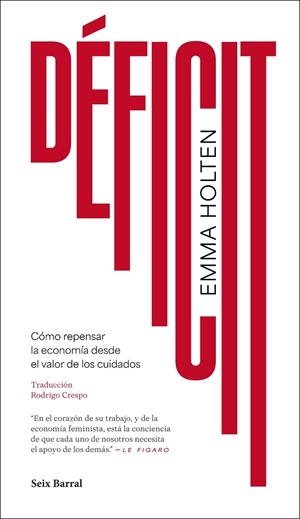 DÉFICIT | 9788432250293 | HOLTEN, EMMA | Llibreria Ombra | Llibreria online de Rubí, Barcelona | Comprar llibres en català i castellà online