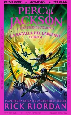 LA BATALLA DEL LABERINT (PERCY JACKSON I ELS DÉUS DE L'OLIMP 4) | 9788419868978 | RIORDAN, RICK | Llibreria Ombra | Llibreria online de Rubí, Barcelona | Comprar llibres en català i castellà online