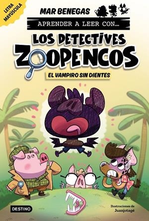 APRENDER A LEER CON... LOS DETECTIVES ZOOPENCOS 12. EL VAMPIRO SIN DIENTES | 9788408324386 | BENEGAS, MAR | Llibreria Ombra | Llibreria online de Rubí, Barcelona | Comprar llibres en català i castellà online