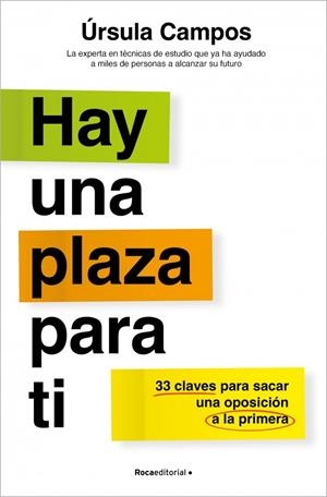 HAY UNA PLAZA PARA TI | 9791388139154 | CAMPOS, ÚRSULA | Llibreria Ombra | Llibreria online de Rubí, Barcelona | Comprar llibres en català i castellà online