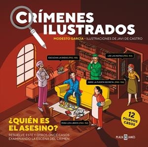 CRÍMENES ILUSTRADOS - ¿QUIÉN ES EL ASESINO? (EDICIÓN TAPA BLANDA) | 9788401042157 | GARCÍA, MODESTO | Llibreria Ombra | Llibreria online de Rubí, Barcelona | Comprar llibres en català i castellà online