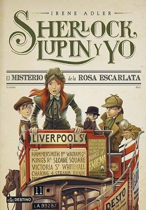 EL MISTERIO DE LA ROSA ESCARLATA 3 SHERLOCK LUPIN Y YO | 9788408115816 | IRENE ADLER | Llibreria Ombra | Llibreria online de Rubí, Barcelona | Comprar llibres en català i castellà online