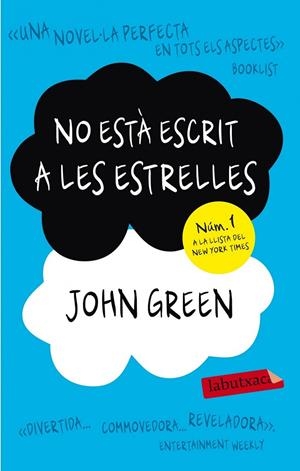 NO ESTÀ ESCRIT A LES ESTRELLES | 9788499307992 | JOHN GREEN | Llibreria Ombra | Llibreria online de Rubí, Barcelona | Comprar llibres en català i castellà online